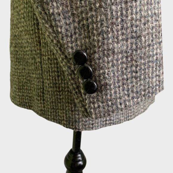 Vintage Harris Tweed Handwoven 100% Wool Blazer - Picture 6 of 12